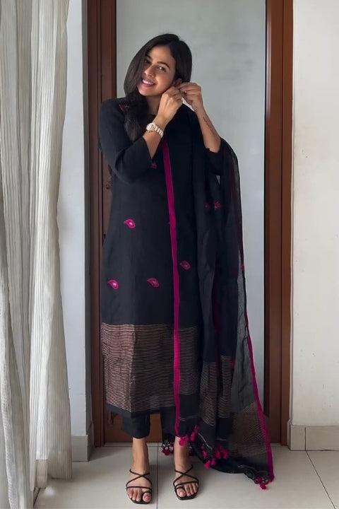 Shop Contemporary Mal-Cotton Kurti Ethnic Sets