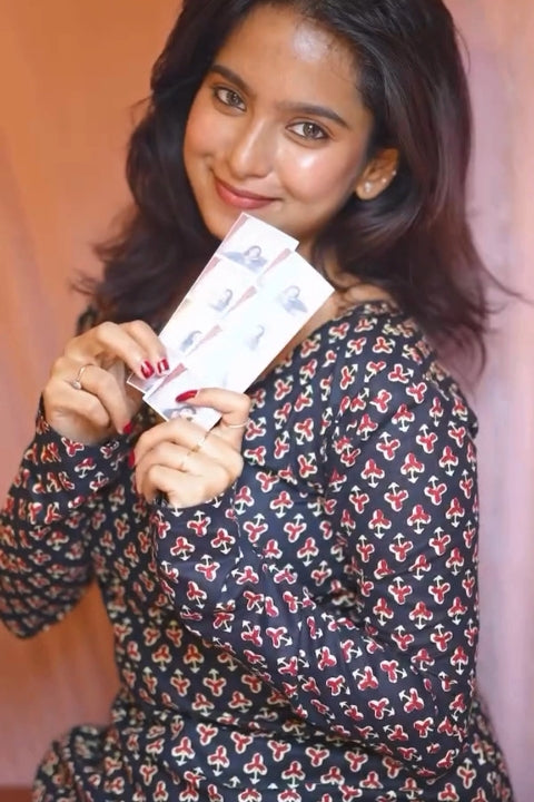 Chic All-Over Printed Casual Comfort Long Kurti for Everyday Style