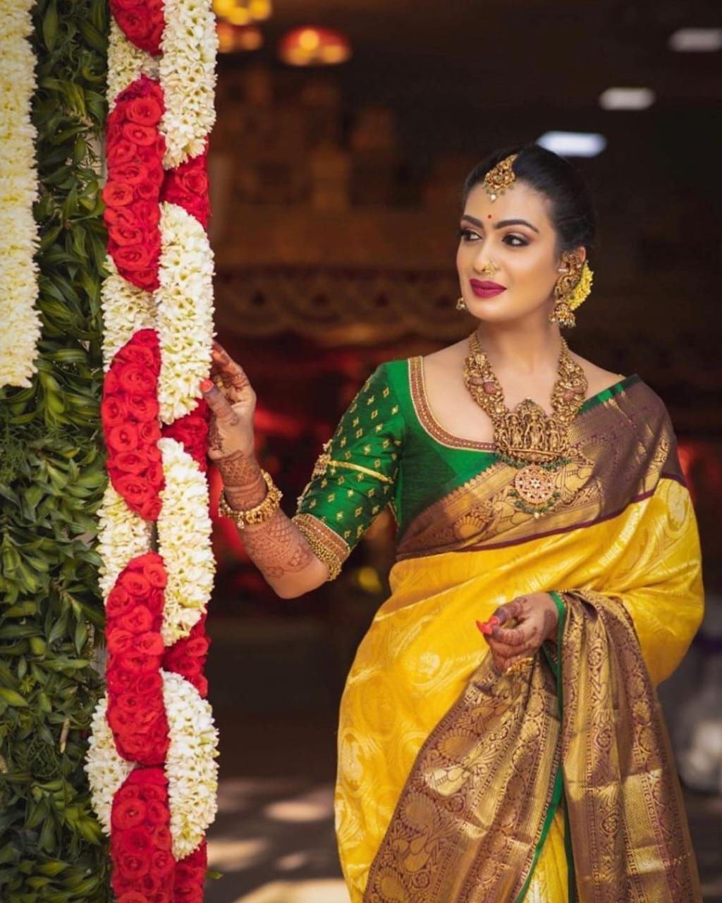 Admirable Yellow Soft Silk Saree With Comforting Blouse Piece